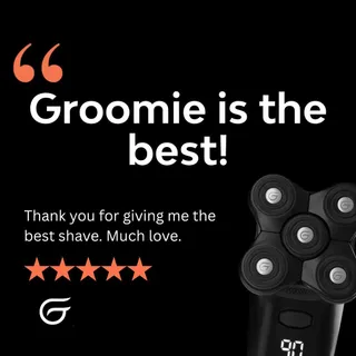 Best shave. Best product. Just facts. 🙌

#groomieclub #groomie #baldiepro #review #baldlove #smoothshave