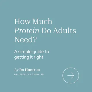 How much protein do you actually need? 💪

The UK guideline is 0.75g of protein per kilogram of body weight - but if you're over 65 or very active, your needs may be higher. 

Swipe through to discover