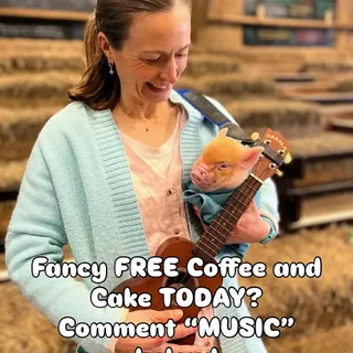 🎶 Georgia’s Toddler Time today! 👶🐷

Join the fun at 10:30am for music, dancing and big smiles from the little ones! 🎵✨

👇 Comment “MUSIC” below to claim your FREE coffee ☕️ and cake 🍰! 💛 @pennywellfar