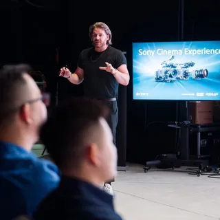 More than a product demo — this was a masterclass in modern filmmaking. 

Liam Brennan, a 2× ACS Gold Tripod winner, walked through how he shot a 4-country series in 12 days with a lean crew, demonstr