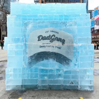 Finally starting to see what’s in the middle of Drake’s ice fortress. 

#DadGang 🧢

Designed by Dads. 💥