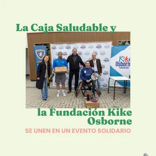 Deporte, inclusión y solidaridad en un mismo espacio 💙

La Caja Saludable se une a la Fundación Kike Osborne en un evento muy especial celebrado en Mad4Padel (Madrid), con motivo del Día Internacional