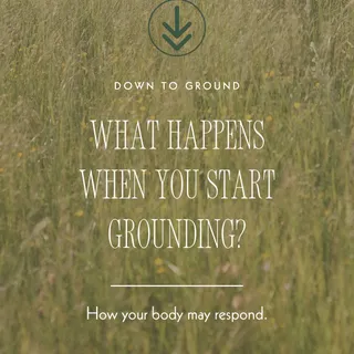 Grounding isn’t about doing more, it’s about reconnecting.

When you spend time connected to the earth, your body may begin to shift into a calmer, more regulated state. Over time, many people notice 
