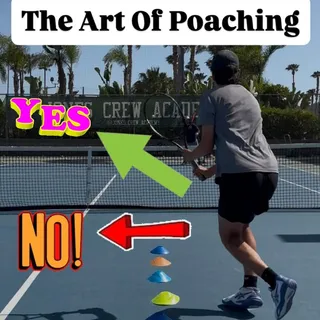 The “Art Of Poaching.” The tennis poaching video that every doubles player needs to study 📈

✅ The Drill that every high school and college tennis team needs to be doing…. NOW‼️

🎥 Working with Luke o
