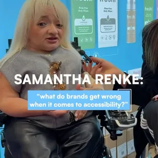The biggest mistake brands make with accessibility? Not speaking to the people it actually affects.

As @samantharenke puts it: “You’re going to get it wrong otherwise, it’s as simple as that.”

Acces