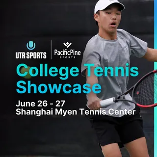 Get recruited for college by playing in this prestigious UTR Sports Showcase in Asia! 📍 

Interested in playing college tennis? PacificPine Sports, in partnership with UTR Sports, is hosting the offic