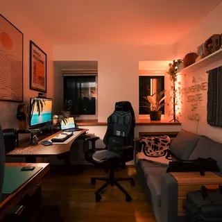 A few years ago, my workstation was just a setup squeezed beside my bed, something I made work during the chaos of the pandemic.

Fast forward almost five years, and now I’m here… in a space that actu