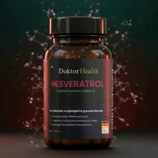 Das Molekül für gesundes Altern – Resveratrol by Doktor Health 🍇

Longevity bedeutet nicht nur länger zu leben – sondern gesünder, energiegeladener und bewusster zu altern.
Ein zentraler Baustein dabe