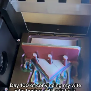 Day 100 of convincing my wife why buying a 3D printer is worth it! 

Thanks so much for all the support. My family and I are just having so much fun. Comment what day you started watching ❤️🙏.

#3DPri