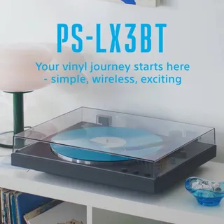 [NEW] PS-LX3BT Turntable

Your vinyl journey starts here - simple, wireless, exciting.

Shop now at https://www.sony.com.sg/audio-components/products/ps-lx3bt