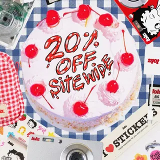 we’re 2 years old!!! birthday rule: everyone gets a treat 🎂🎀 20% off site wide for 2 days only ⭐️