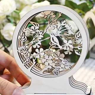 🐦A little bird on a branch, brought to life
🪵A touch of nature, carved in wood
🏡This layered wood art brings calm to your space 👉https://bit.ly/3QPLPOQ

#LaserEngraver#Woodworking#DIYCrafts#WoodArt#DI