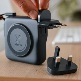 NEW! The TravelPro 3-in-1 Travel Charger 🔋
Powerbank, Travel plug and Magsafe charger all in one.

Whether you're at home or exploring the world, stay powered wherever you go. #TravelProof 

One charg