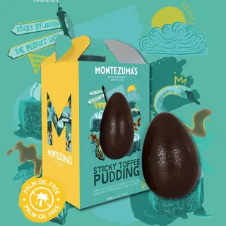 Vegan Sticky Toffee Pudding?! 😯⁠
⁠
You read that right. Our Dark Chocolate Sticky Toffee Pudding Egg is fully vegan and always palm oil free.⁠
⁠
#montezumas #montezumaschocolates #veganeasteregg