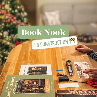 3 heures de construction en moins de 30 secondes ⚡️

Je vous ouvre les portes du "Owl Bookstore" très bientôt pour vous montrer le résultat en détail 😍

#booknook #diy 

(collaboration commerciale non