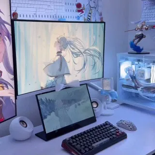 got a new portable monitor—Glance 16” Portable Monitor 🫶

if you’re always jumping from one tab to another, an extra screen really helps. 🥰

• 16-inch Full HD display
• 1090 x 1080 pixels
• slim and l