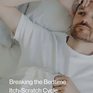 For many people living with eczema, night can be the hardest part of the day.
⠀⠀⠀⠀⠀⠀⠀⠀⠀
The lights go off.
You finally settle.
And then the itching starts.
⠀⠀⠀⠀⠀⠀⠀⠀⠀
Once the itch-scratch cycle kicks 