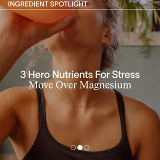 Did you know that stress support is multifaceted?⁠
⁠
If you’re feeling wired, tired, or mentally drained - these are three of our go-to ingredients for very different reasons.⁠
⁠
✨ Ashwagandha - tradi