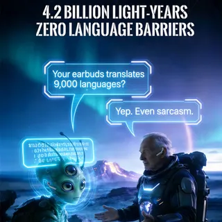 New update: Now supporting 9,000 languages from across the universe. 👽

No more intergalactic confusion.
(April Fools 😉)
But on Earth? We’ve got you covered.

#aprilfoolsday #timekettle #translationea