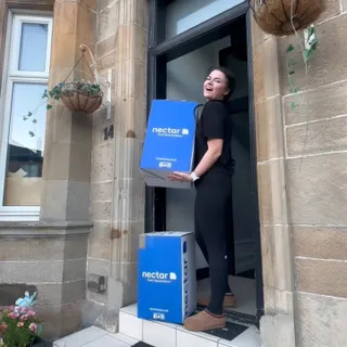 I’ve just upgraded to a Nectar mattress because good sleep changes everything. I’m waking up rested instead of aching and it feels like such a win. @nectarsleepuk 

If you're thinking of doing the sam