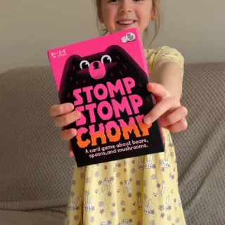 both kids and grown ups will be obsessed with this epic card game 🤩

shop now via link in our bio 🔗

#stompstompchomp #kidsgames