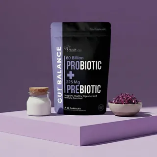 Your glow-up starts from within ✨
60 Billion Probiotic + 225mg Prebiotic to support digestion, immunity & overall balance.

Feel lighter. Feel better. Feel balanced 💜
👉 Tap the link in bio to shop now