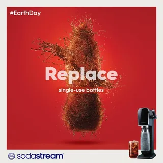 It's Earth Day, every day, when you replace your single-use plastic bottles with SodaStream. ✨🌎 #earthday #sodastreamcanada