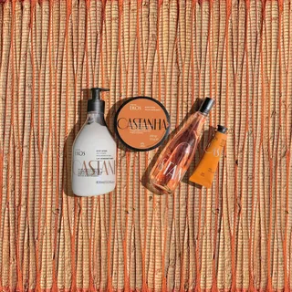Deep nourishment. Irresistible scent. Total skin transformation. Whether it’s the freshness of our Frescor or the richness of our Body Lotion, the Ekos Castanha line is a must-have for your daily rout