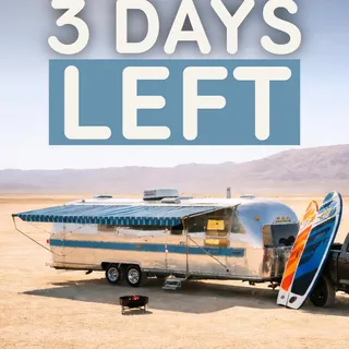 🚨 ONLY 3 DAYS LEFT 🚨

This is your last real shot at a full reset.

Picture this… waking up wherever you want in a fully restored 1977 Airstream ✨🚐
Hooked up to your own Ford F-150 🚛
With $20,000 cash