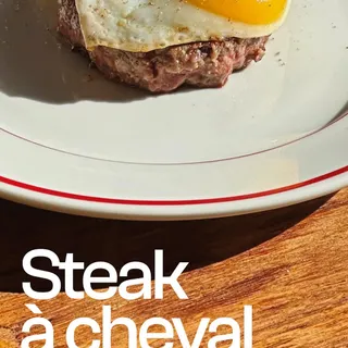 Non la viande n’accroche pas à l’inox. Les oeufs au plat non plus. Vous doutez ? TADAM. Un steak à cheval.

Commenter « steak » pour recevoir l’intégralité de la recette et les proportions en MP.