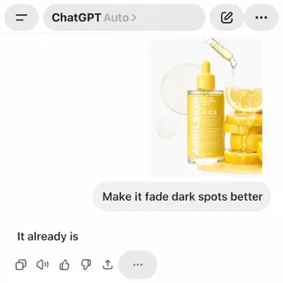 If it’s already perfect, there’s nothing to improve — even ChatGPT knows that 💯

#aprilskin #vitakojicserum #mugwortcentellaserum
#skincare #kbeauty