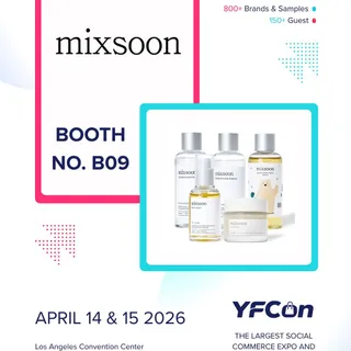 Huge shout out to @mixsoon_usa and see you at
YFCon 2026! 🙌🎉

Get exclusive samples from @mixsoon_usa and so much more — you don’t want to miss this!

Want in on a secret opportunity? Here‘s how:
✅Fol