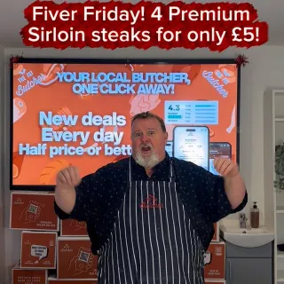 Need we say anymore? 

4 British sirloins £5 

Tomorrow on the app.

#thefatbutcher #carnivore #meat #food #localbutcher
