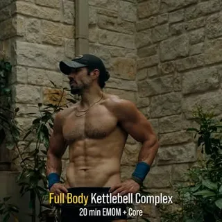 Kettlebell Full Body Series — Workout 8

20 min EMOM to build strength, power, and conditioning in one complex.

Full body. Minimal equipment. High output.

Save it. Run it.

EMOM — 20 Minutes (5 roun