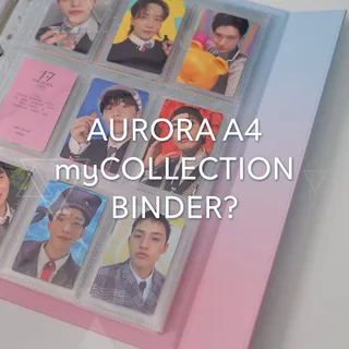 💗🩵 AURORA A4 myCOLLECTION binders - Pre-orders coming soon! ⏰

📦 My manufacture sent over Aurora A4 myCOLLECTION binders samples!? 😲 They turned out so good in both the Single and duo size 🫣 

Ever si
