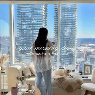 AD* ASMR quiet morning with @renpho x @headspace’s Eyeris Zen eye massager 🦢🏹💫

starting the day with meditation and a soothing heated eye massage 🫶🏼

#morningroutine #asmr #selfcare #cozyathome #roma