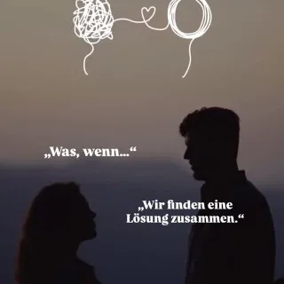 Schick das an die Person, mit der sich alles irgendwie lösbar anfühlt 🫶 Die aus „Was, wenn…“ immer wieder ein „Wir schaffen das“ macht.