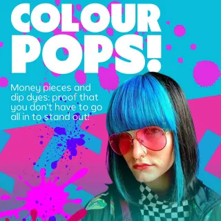 UNDERCOVER REBELS ✊🌈⁠
⁠
You don't need to commit to a full vivid to join the club! Give yourself a pop of colour, just in time for spring ☀️