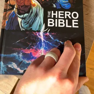 Bible Vs The Hero Bible✝️ #bible #comic #jesus #christ
