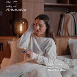 AM to PM with Alpine earplugs 😌