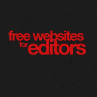Free websites every video editor should know about.
These are the kind of sites that actually make editing easier, not just the same recycled stock footage list.

From sound design and 3D assets to fi