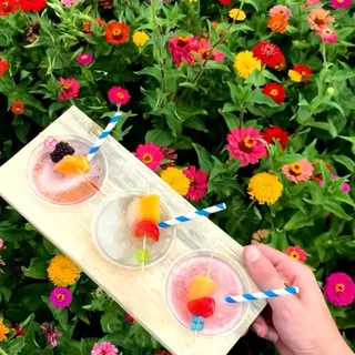 This is your sign to come experience our brand NEW wine slushie flights starting Wed, Aug. 7 at our Nova Scotia Flower Festival! 💐🍷

🎟️ Save BIG on admission while you can at the link in our bio!