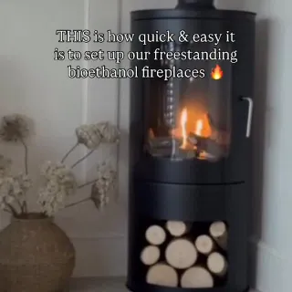It couldn’t be quicker or easier to set up a bioethanol fireplace! 🔥

Simply take out of the packaging, read the set up instructions and safety guidelines carefully, fill with bioethanol fuel and you’