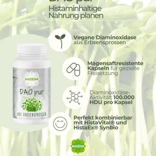 Produktvorstellung: DAO pur ✨ Histaminhaltige Nahrung besser planen

Was DAO pur besonders macht und worauf es bei der Auswahl wirklich ankommt, erfährst du im Post 💛

#dao #produktneuheit #darmgesund