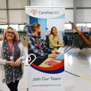 Our wonderful Telecare Supervisor Jordan attended the Change of Mission event for Veterans, to ensure that our ex-armed forces personnel have the opportunity to get into a new career.

Here at Carelin