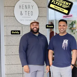 Henry & Ted @henryandted 🤝🤝

If you’re in Papamoa, chances are you already know it.

Henry & Ted has become a bit of a local institution, the kind of place you pop into for a quick coffee and somehow 