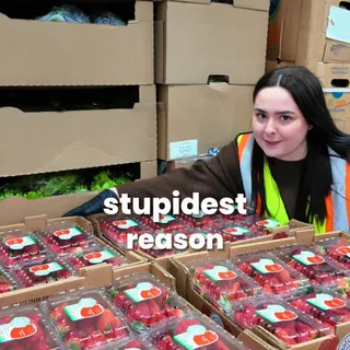 Apparently abundance is bad for business? Make it make sense.

These beautiful berries were headed for the landfill because retailers didn't want to deal with surplus inventory

The logic: "if we have