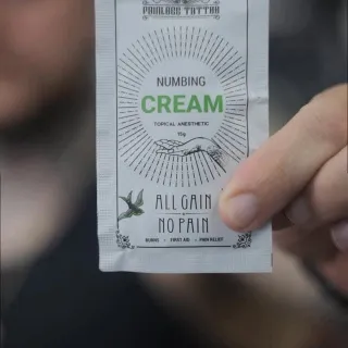 Painless tattoo is the only numbing cream we use,link in bio and we have it in stock at the shop #painlesstattoocream #luckyoneink #bayarea #tattooartist #painlesstattooco