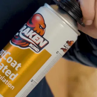 Real Results. Real Savings. 💪🏽🏡⁠
⁠
TDotson shared his experience after using Kraken Bond Fastcoat to insulate the metal walls of a walkout crawl space under his cabin  and the results speak for themse