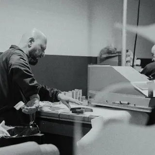 Carving out the clover in our factory in Porto, Portugal. #thegallerist